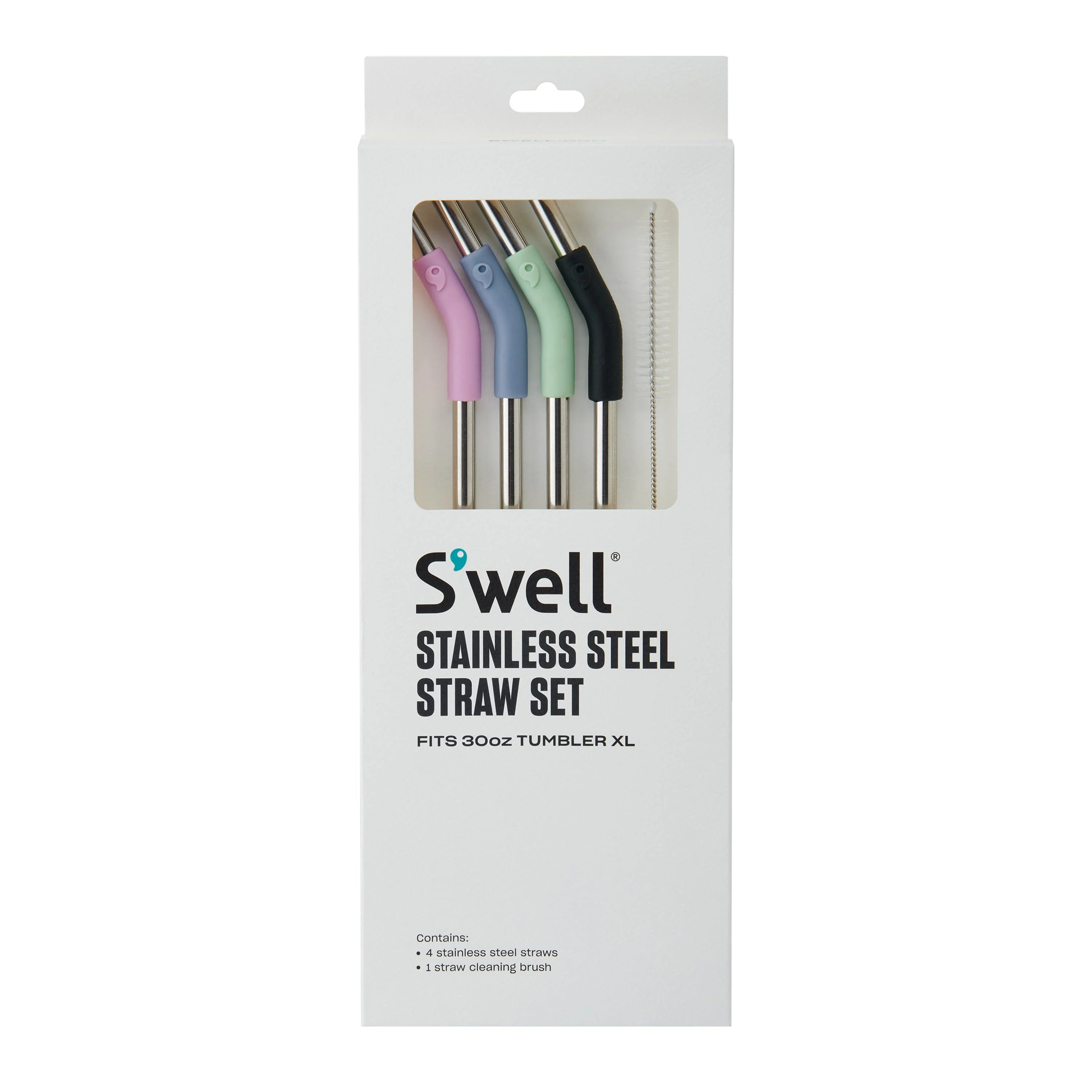 30oz Tumbler XL Stainless Steel Straw Set - Image 3