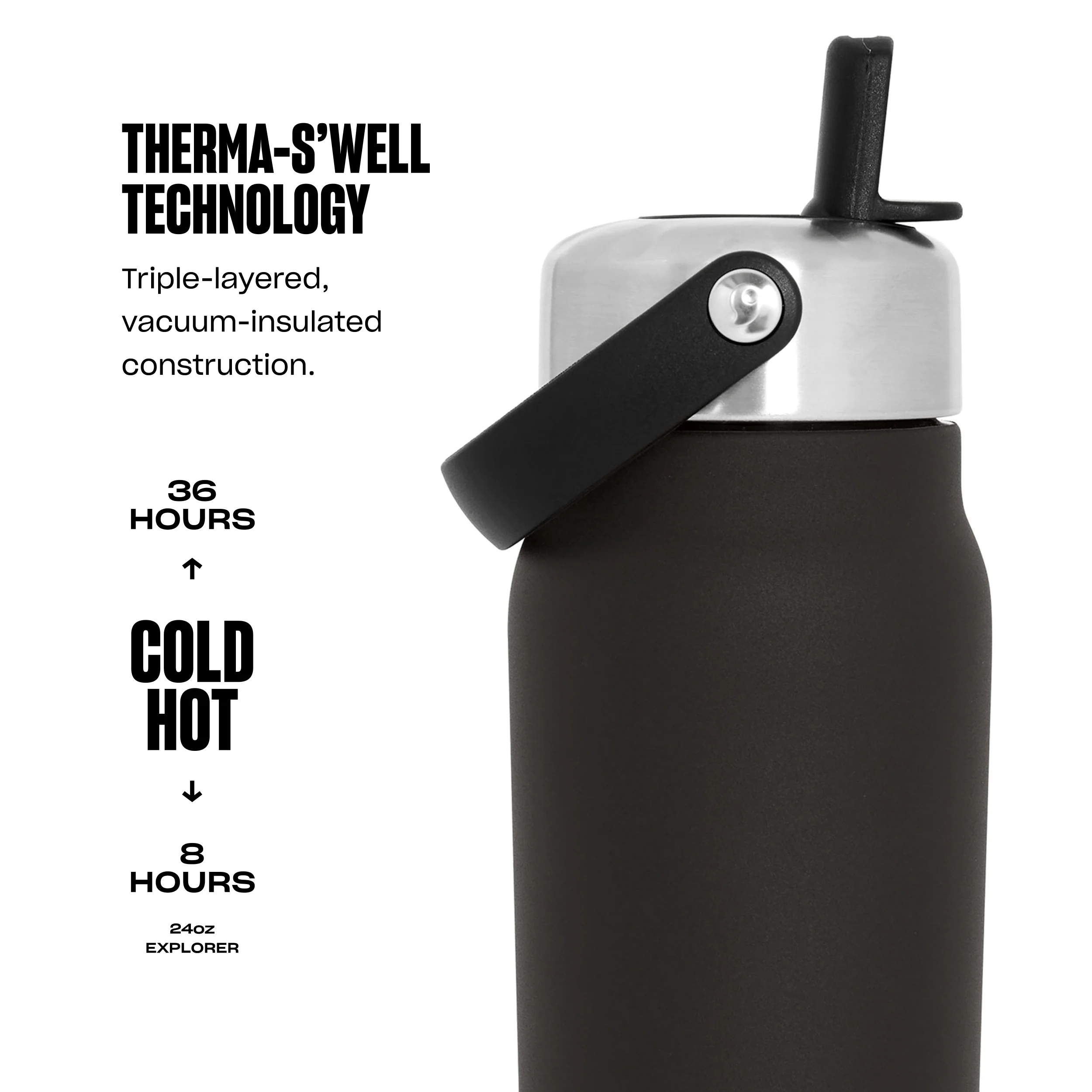 Explorer with Flip Straw Lid | 24oz - Image 42