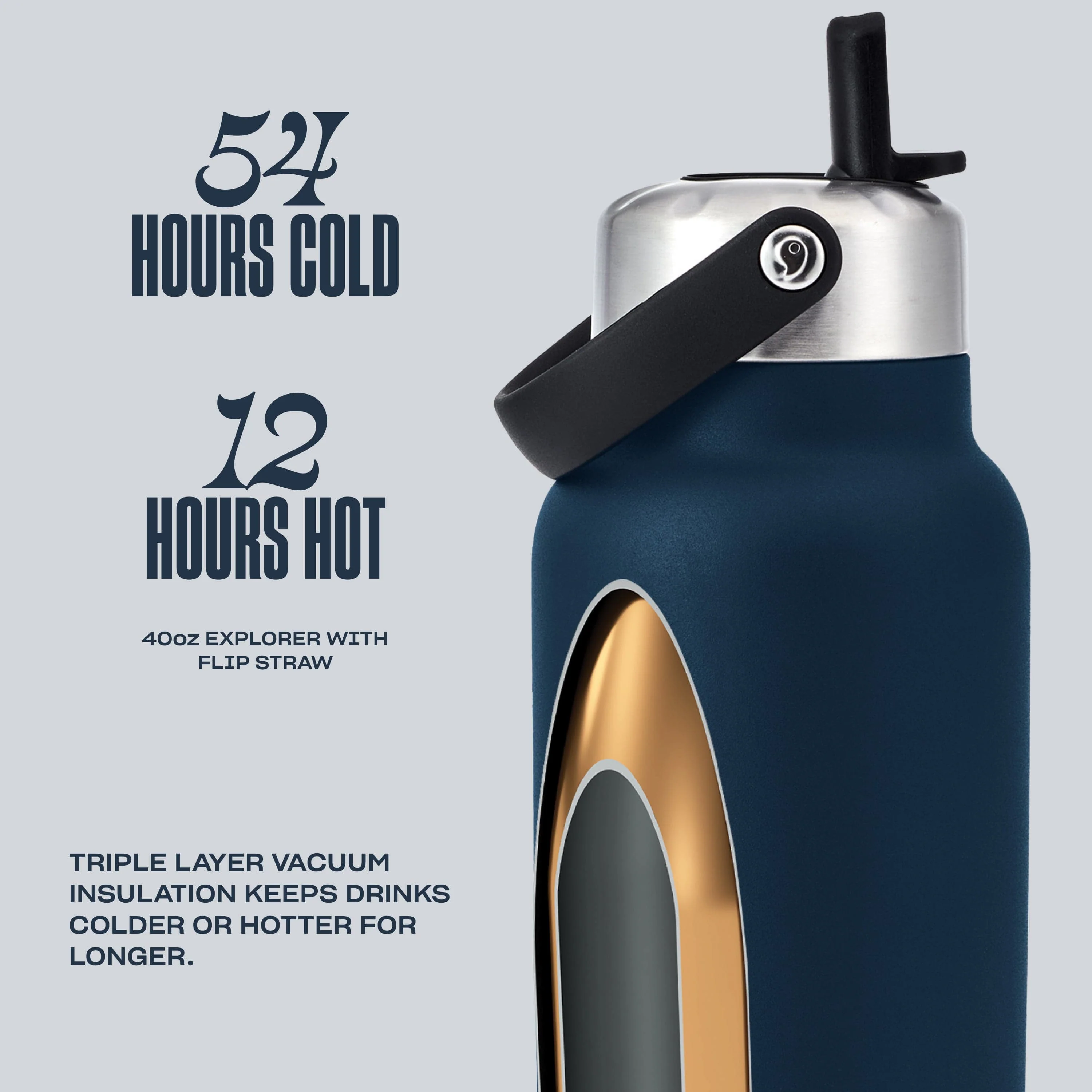 Explorer with Flip Straw Lid | 40oz - Image 44