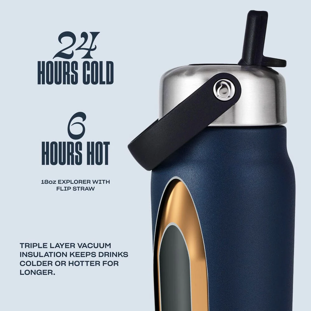 Explorer with Flip Straw Lid | 18oz - Image 4