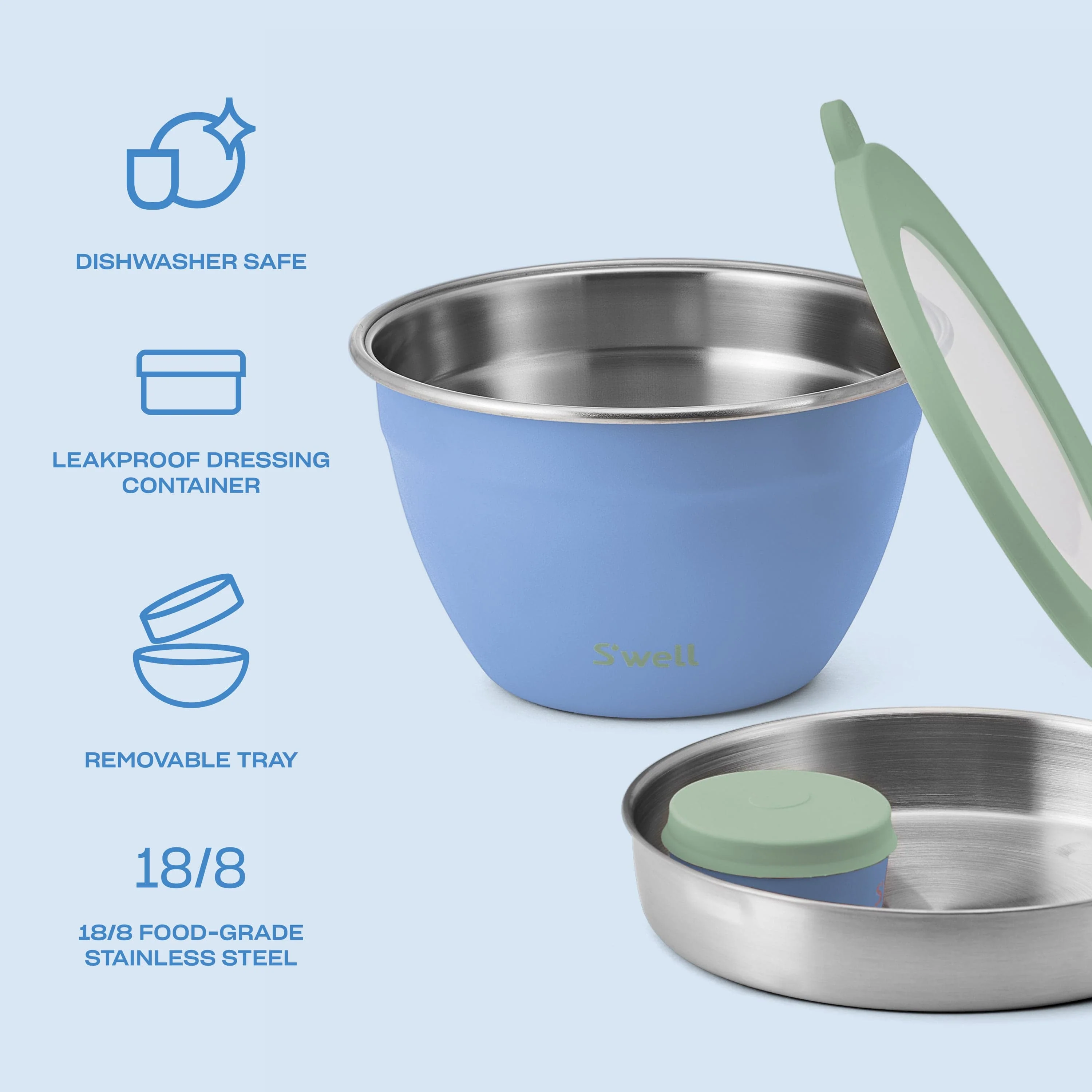 Salad Bowl Kit | 64oz - Image 15