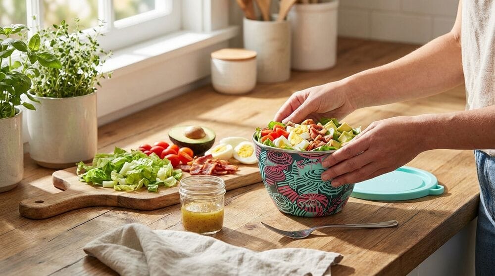 Salad Bowl Kit | 64oz - Image 79