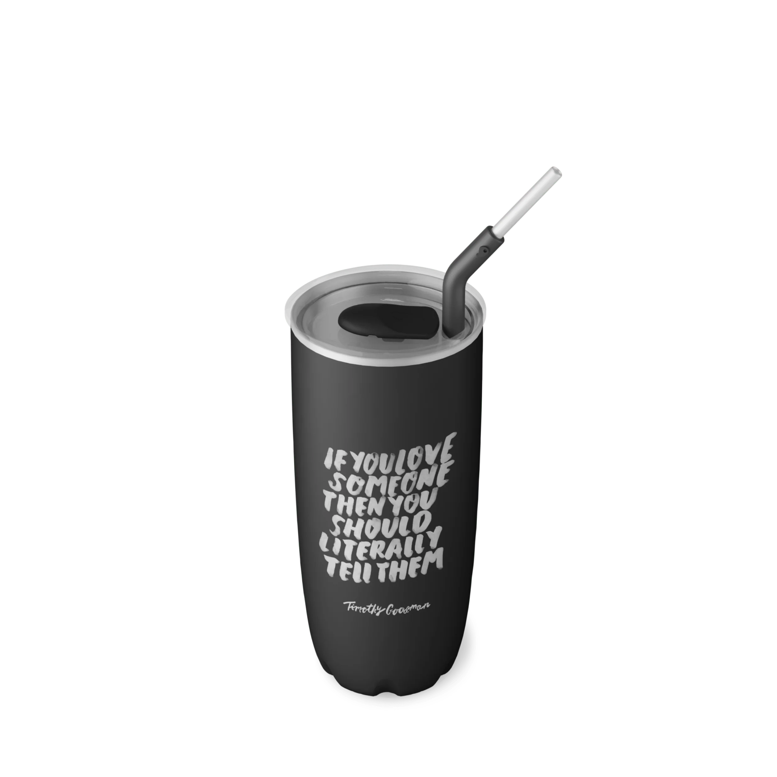 Timothy Goodman x S'well Tumbler with Straw - Image 6